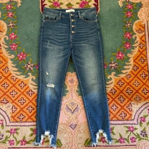 KanCan Dempsey High rise ankle skinny Jean 11/29